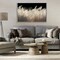 Stupell Industries White Feathers Windblown Grasses Framed Giclee, design by Decent Exposures